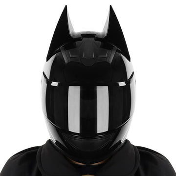 Dark Knight Riding Helmet with Bluetooth